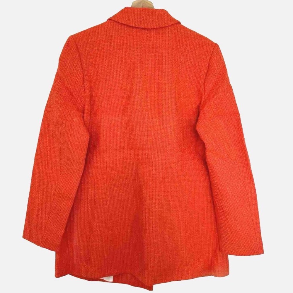 Chic Orange Blazer NWT - Picture 8 of 16